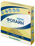 Pharmbiomed капли от блох и клещей Фолайн для собак 10-20 кг