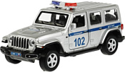 Технопарк Jeep Wrangler Sahara Полиция SAHARA5D-12SLPOL-SR