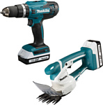 Makita HP488D + Кусторез UM110D DK18B56Y