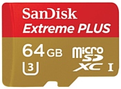 Sandisk Extreme PLUS microSDXC Class 10 UHS Class 3 95MB/s 64GB