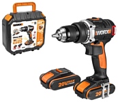 Worx WX175 2.0Ач х2 кейс