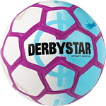 Derbystar Street Soccer (5 размер, белый/голубой/фиолетовый)