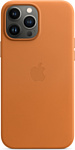 Apple MagSafe Leather Case для iPhone 13 Pro Max (золотистая охра)