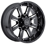 Black Rhino Sierra 9x17/5x127 D78.1 ET-12 Gloss Black