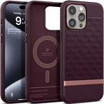 Spigen Parallax Mag для iPhone 15 Pro ACS06751 (бордовый)