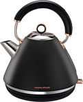 Morphy Richards Accents Rose Gold and Black Traditional Kettle 102104