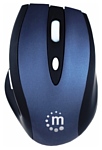 Manhattan Contour Wireless Optical Mouse 178198 black-Blue USB