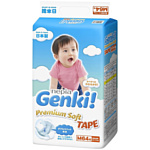 GENKI! Premium Soft M 3 Midi (6-11 кг) 64 шт