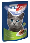 MonAmi (0.085 кг) 1 шт. Кусочки в соусе для кошек Цыпленок