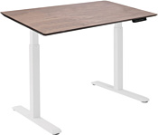 ErgoSmart Wooden Electric Desk 1300х750х27 мм (дуб мореный/белый)