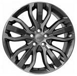 WSP Italy W2358 8.5x20/5x120 D72.6 ET47 Anthracite Polished