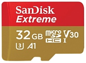 SanDisk Extreme microSDHC Class 10 UHS Class 3 V30 A1 90MB/s 32GB
