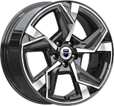 K&K Кайан 7.5x18/5x114.3 D67.1 ET45 Алмаз черный