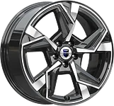 K&K Кайан 7.5x18/5x114.3 D67.1 ET45 Алмаз черный