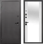 Guard Зеркало серебристый/белый матовый (96x205, левая)