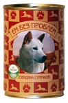 Ем Без Проблем Консервы для собак Говядина с гречкой (0.41 кг) 1 шт.
