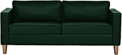 Brioli Вернер двухместный (экокожа, L15 зеленый/светлые ножки)