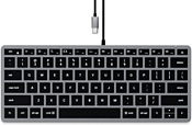 Satechi Slim W1 Wired Backlit Keyboard gray space (без кириллицы)