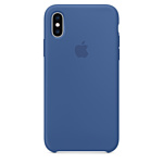 Apple Silicone Case для iPhone XS (голландский синий)