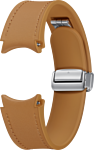 Samsung D-Buckle Hybrid Eco-Leather для Samsung Galaxy Watch6 (M/L, коричневый)