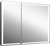 Континент  Mirror Box Black Led 100x80