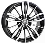 Fondmetal TGR1 7x16/5x108 D75 ET47 Black pol.