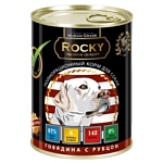 Rocky (0.34 кг) 1 шт. Мясное ассорти с Говядиной и рубцом для собак
