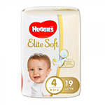 Huggies Elite Soft 4 (8-14) 19 шт.