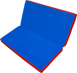 Формула здоровья Складной 1x1x0.1м (красный/синий)