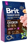 Brit (3 кг) Premium by Nature Junior S