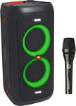 JBL PartyBox 100 + микрофон AKG P3 S