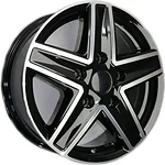 Replica Replikey B237 6.5x16/5x108 D65.1 ET42 BK/FP