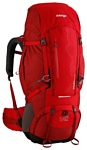 Vango Sherpa 60+10 red (lava red)
