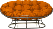 M-Group Мамасан 12100307 (серый/оранжевая подушка)