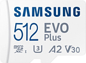 Samsung EVO Plus 2024 microSDXC 512GB (с адаптером)