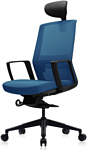 Bestuhl J17G220L (черная крестовина, синий) Bestuhl J17G220L (черная крестовина, синий)