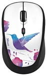Trust YviI Wireless Mouse Bird black-White USB