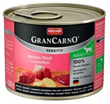 Animonda GranCarno Sensitiv для чувствительных собак с говядиной и картофелем (0.2 кг) 1 шт.