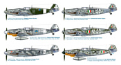 Italeri 2719 Bf 109 G 6 Italian Aces