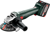 Metabo W 18 L 9-125 Quick 602249840 (без АКБ, кейс)