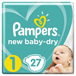 Pampers New Baby-Dry (2-5 кг), 27 шт