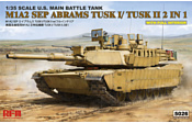 Ryefield Model M1A2 SEP Abrams TUSK I /TUSK II with full interior 1/35 RM-5026