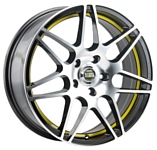 ALCASTA M28 8x18/5x105 D56.6 ET40 BKFYSI