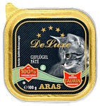 ARAS (0.1 кг) 1 шт. Premium Pate Deluxe для кошек - Домашняя птица