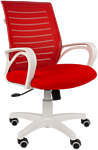 Русские кресла РК-16 (красный, белый пластик)