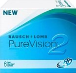 Bausch & Lomb Pure Vision 2 HD -1.5 дптр 8.6 mm Bausch & Lomb Pure Vision 2 HD -1.5 дптр 8.6 mm