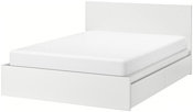 Ikea Мальм 200x180 (4 ящика, белый, без основания) 592.110.53