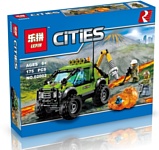 Lepin City 02002 Грузовик исследователей вулканов