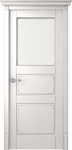 Belwooddoors Ковентри 220x90 см (стекло, эмаль, белый/серебро/мателюкс 47)