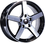 NZ Wheels R-02 7x17/5x112 D57.1 ET40 BKF